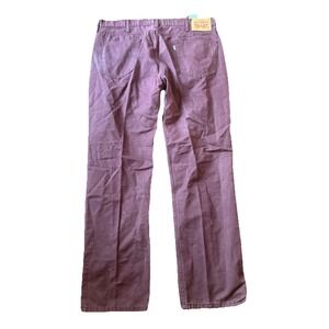 Levi's 541 Men's Jeans 38x32 Red Maroon Burgundy Taper
